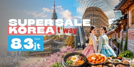 Super Sale Korea T'Way